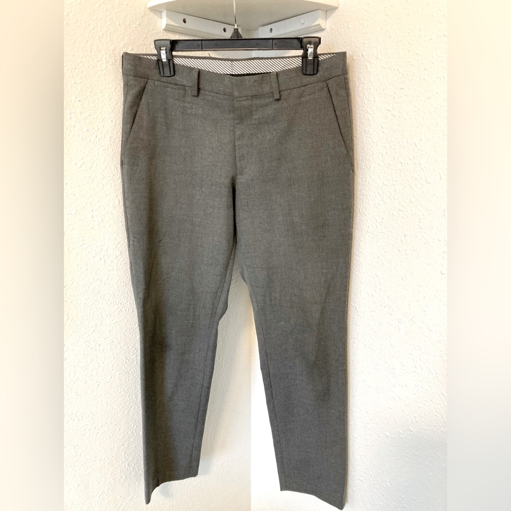Mens Express Gray Pants Extra Slim 30x 30
